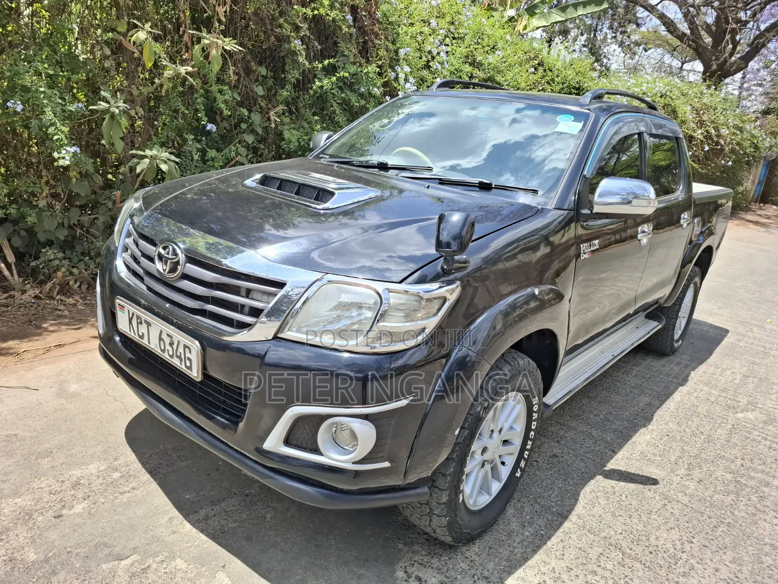 Toyota Hilux 3.0 D-4D 4x4 2012 Black