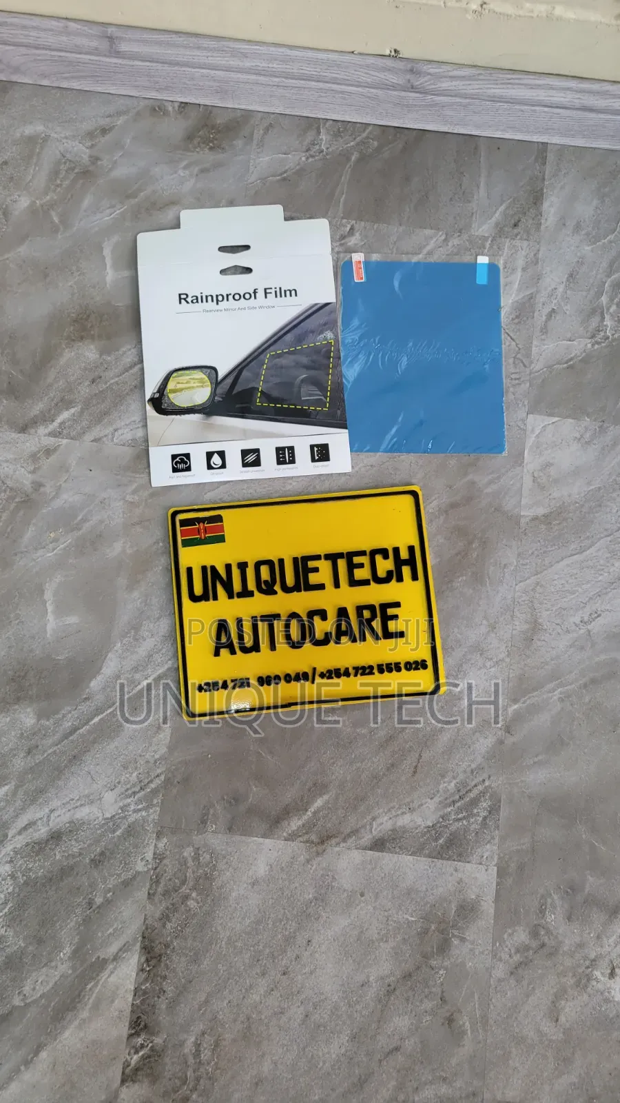 Car Door Mirror Anti-Fog Film 2Pcs Universal