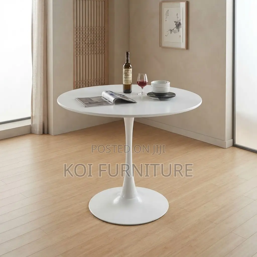 Coffee Table; Round Marble Home Office Staffs Coffee Table