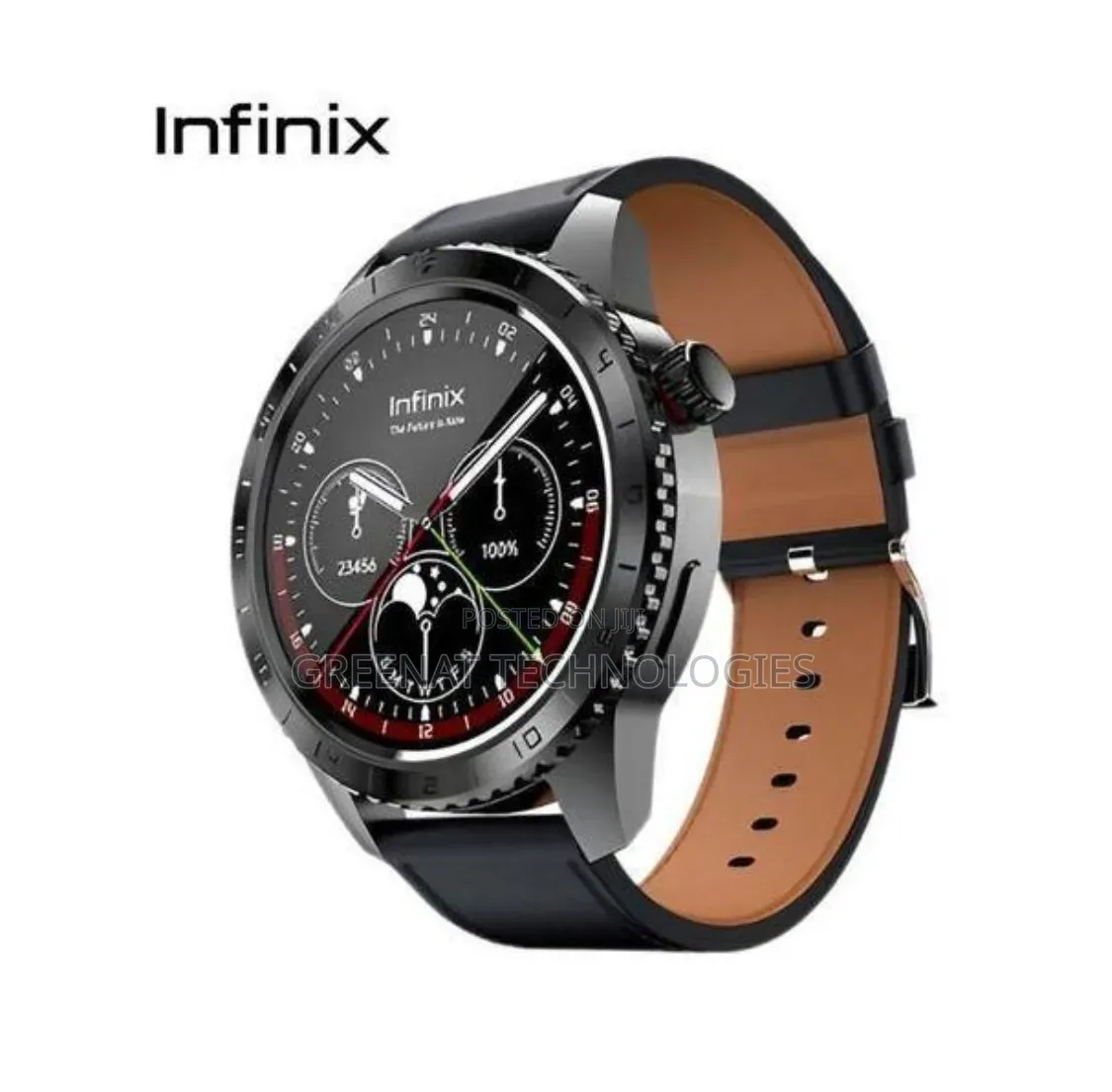 Infinix XWatch N5 Pro XW5E 1.43" AMOLED HD Smart Watch Spin Control BT