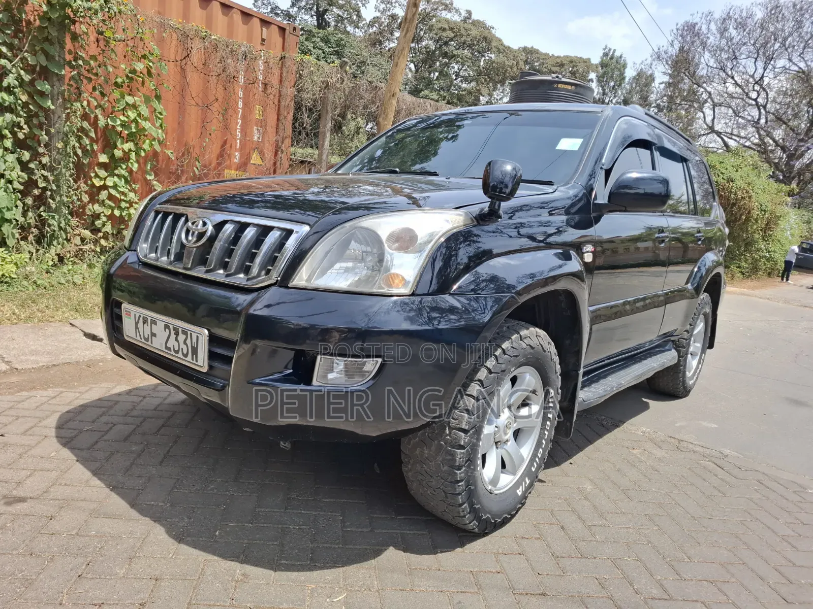 Toyota Land Cruiser Prado 3.0 D-4D 5dr 2008 Matt Black
