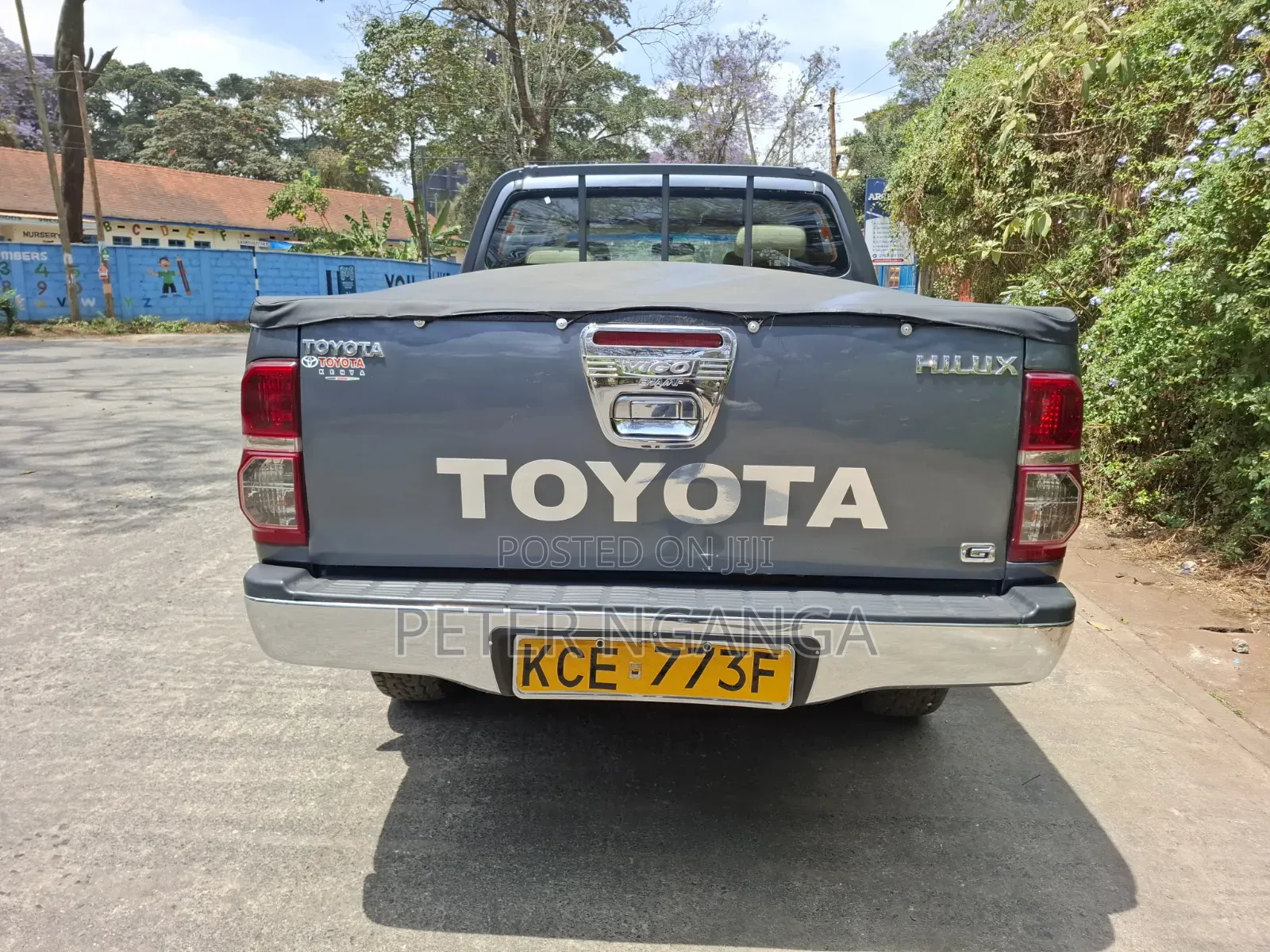 Toyota Hilux 3.0 D-4D Double Cab 2008 Gray
