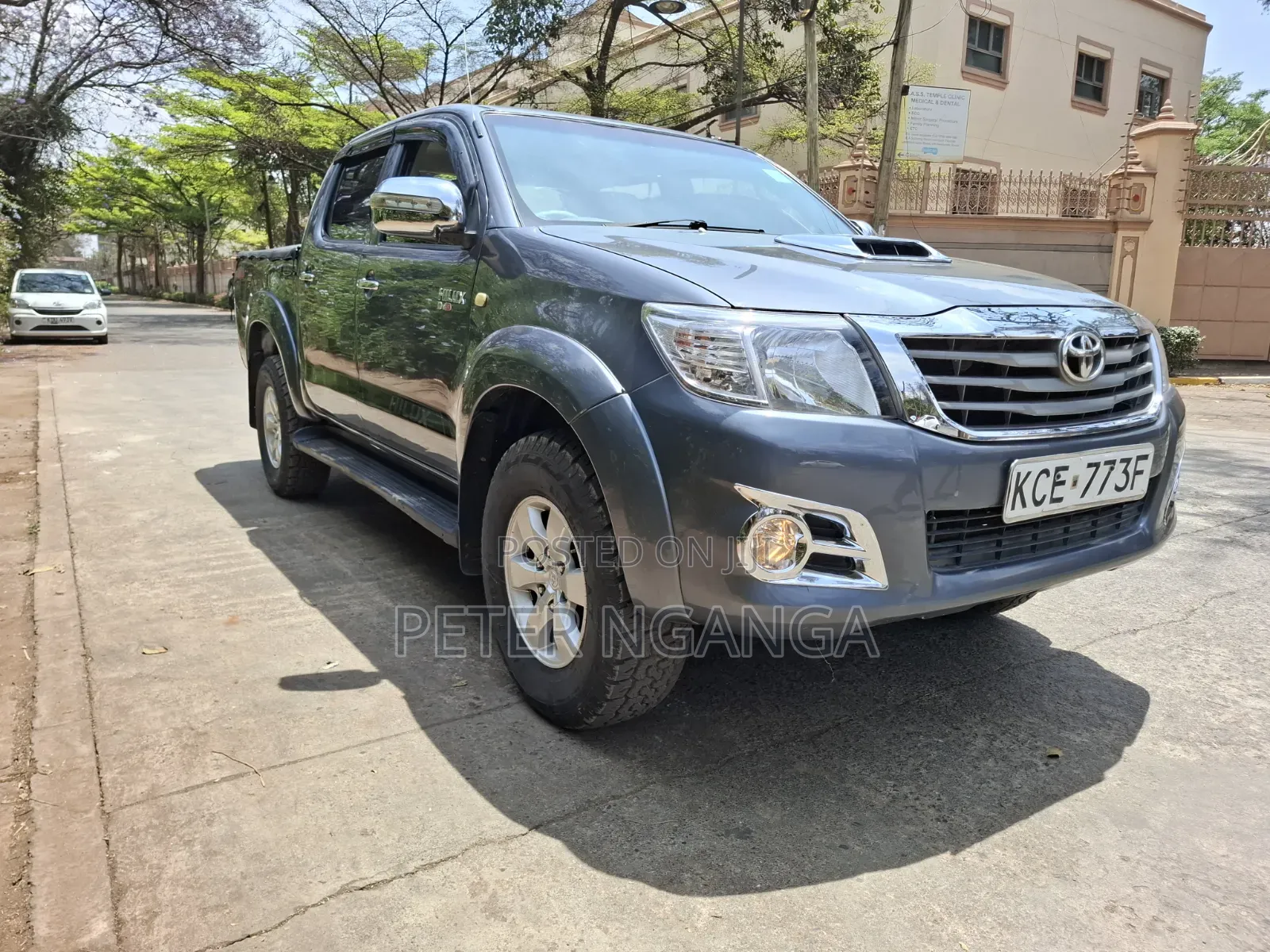Toyota Hilux 3.0 D-4D Double Cab 2008 Gray
