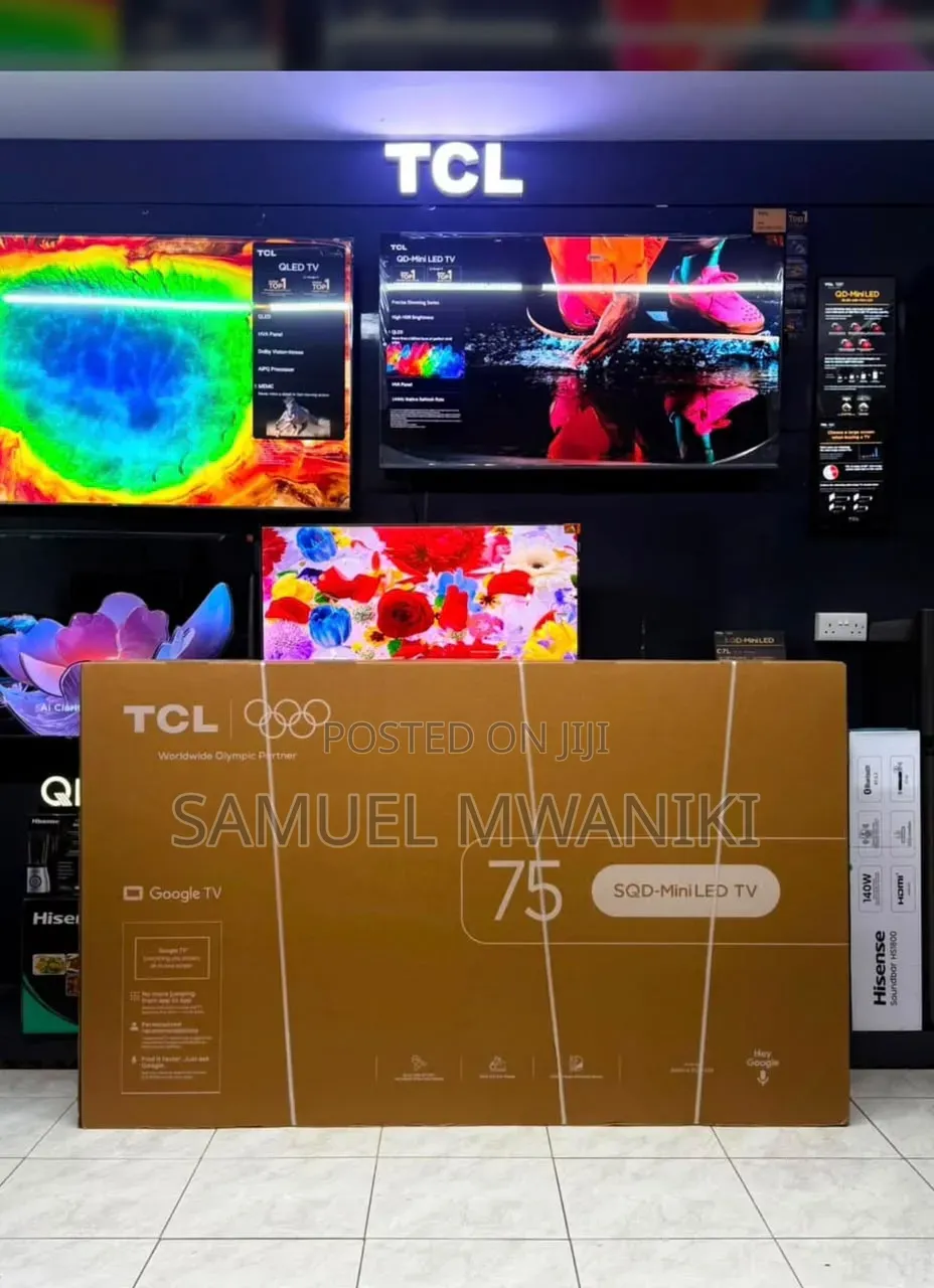 TCL 75′′ 75c7l SQD-Mini Led Google TV