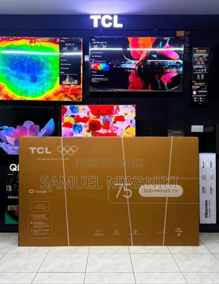 TCL 75′′ 75c7l SQD-Mini Led Google TV
