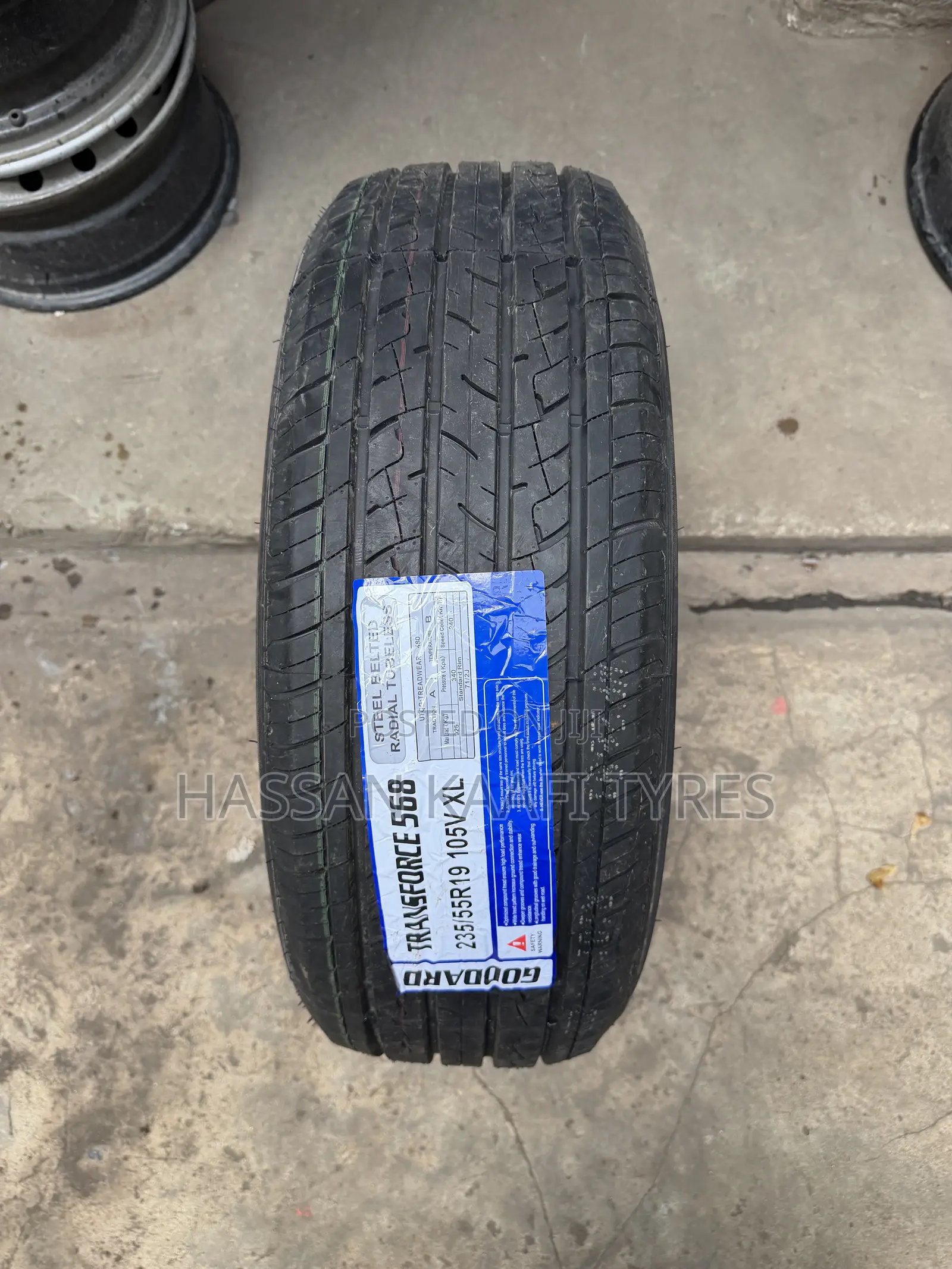 235/55r19 Goddard Tyre