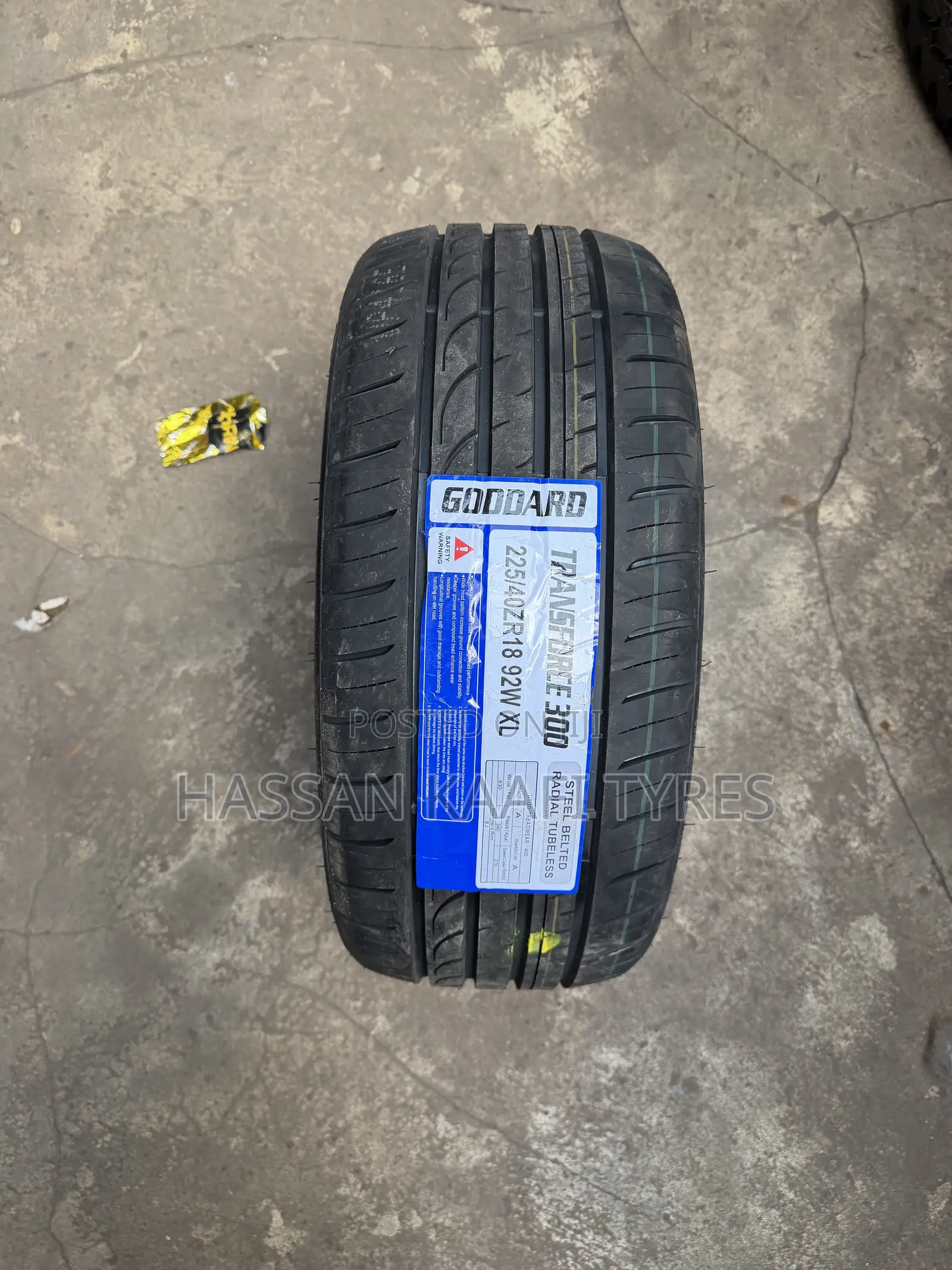 225/40r18 Goddard Tyre
