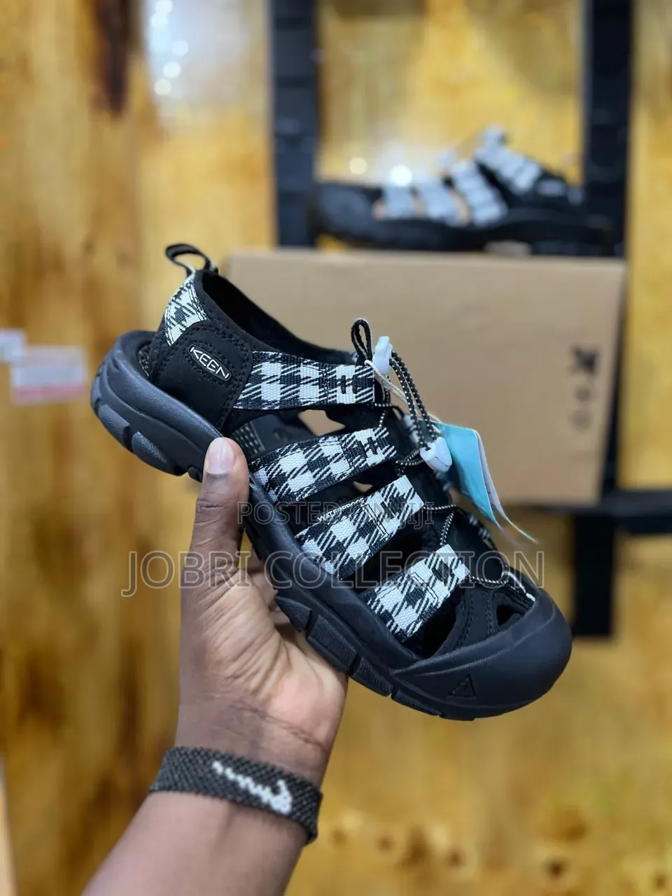 Designer Keen Leather Open Sandals