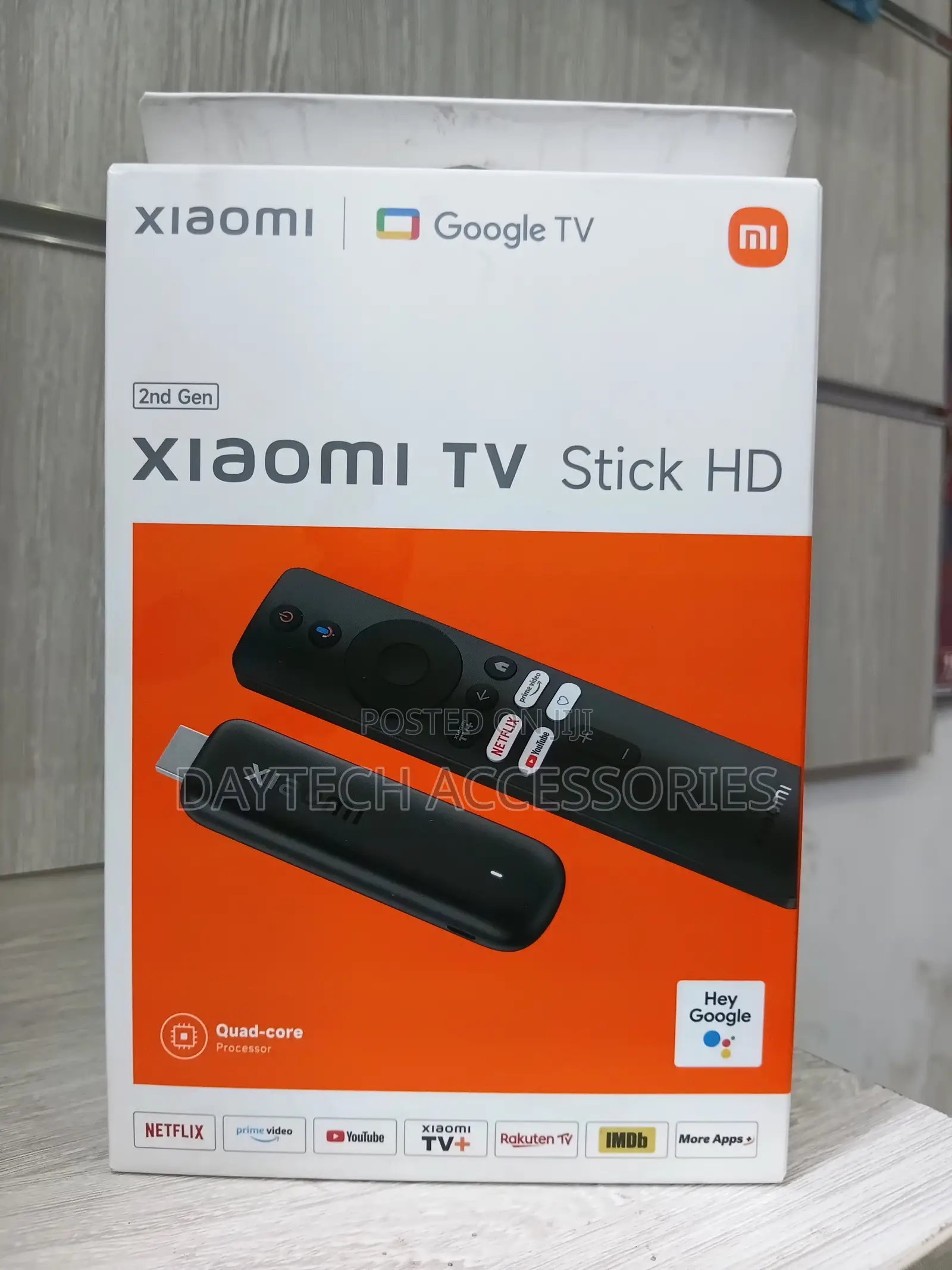 Xiaomi Mi TV Stick 1080P HD 2nd Gen Streaming Media Player