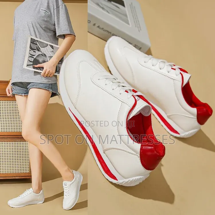 Comfortable and Cute Sneakers for Ladies Sizes 37-43 Red/White/Blue