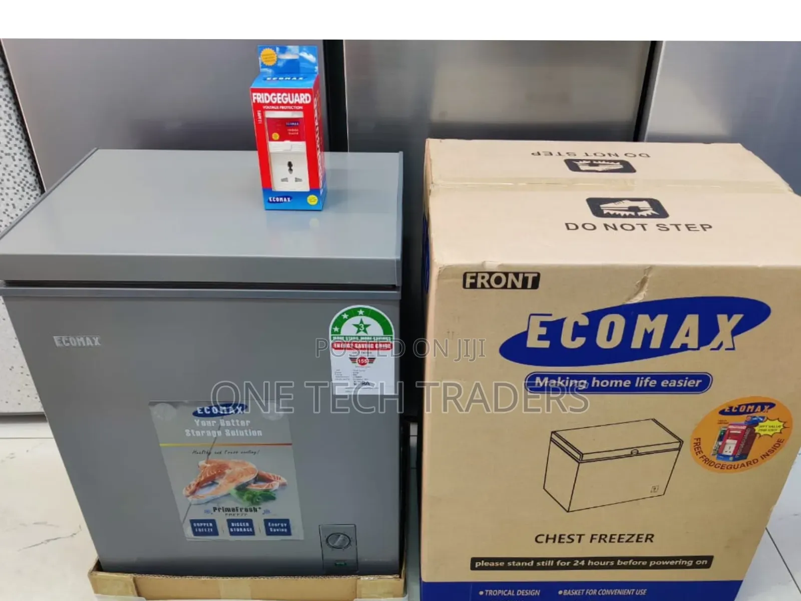 Ecomax Freezer 60litres , 3 Star+ Free Guard