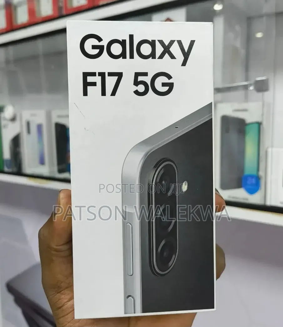 New Samsung Galaxy F17 5G 128 GB Black