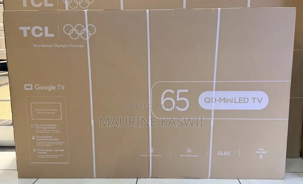 TCL TV 65” C6kQD-Miniled 65 Inch