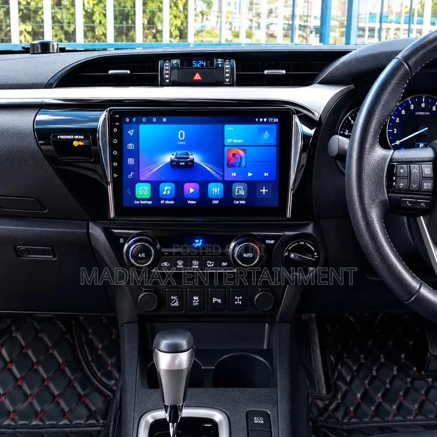 Toyota Fortuner 2015 to 2020 Head Unit Upgrade Android Radio Receiver