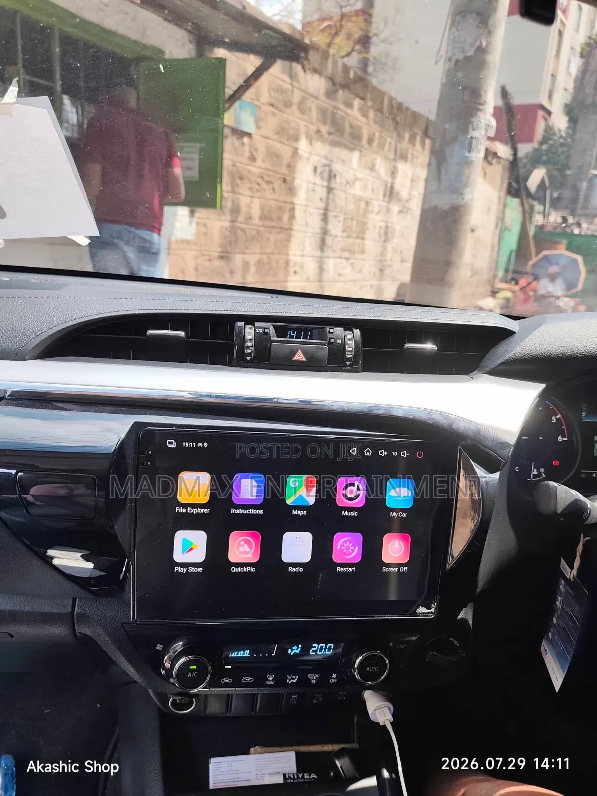 Fortuner 2015-2020+ Head Unit Upgrade Smart Android Radio