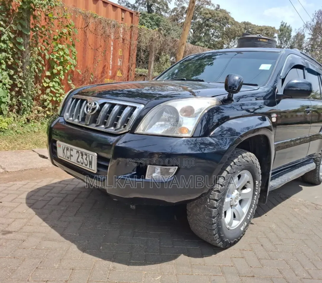Toyota Land Cruiser Prado 2008 Black