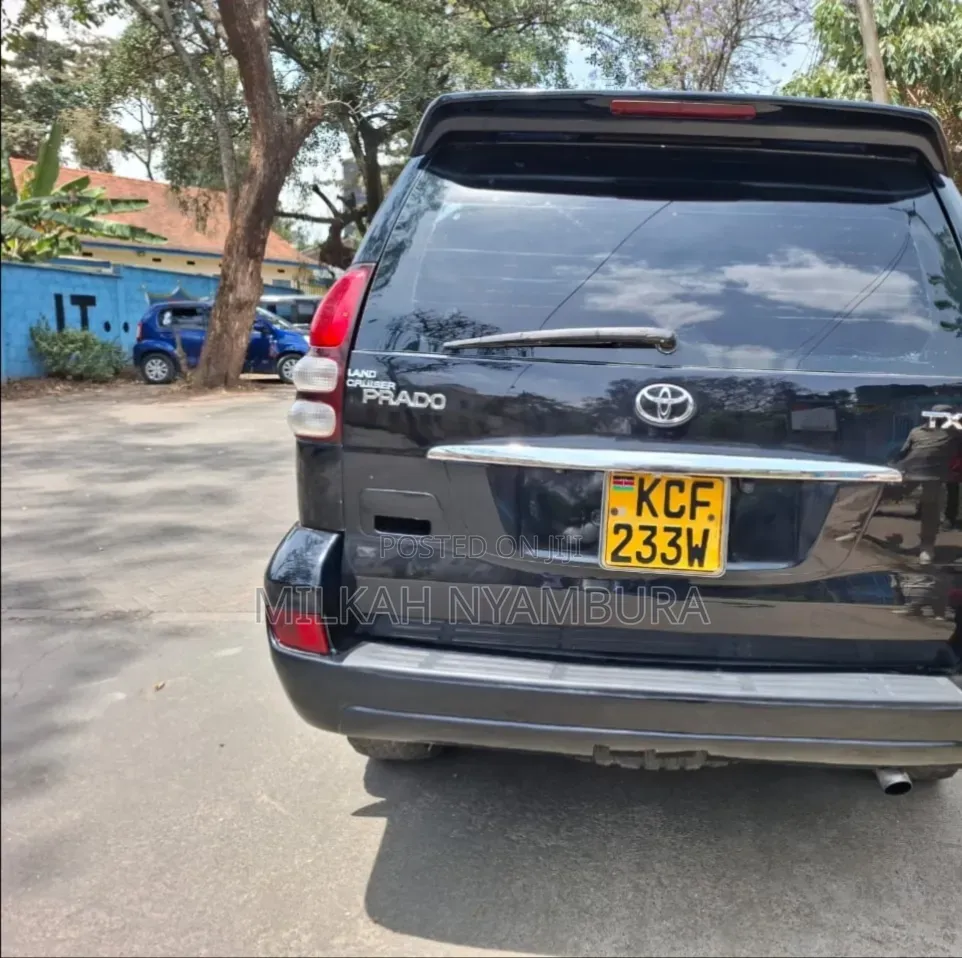 Toyota Land Cruiser Prado 2008 Black