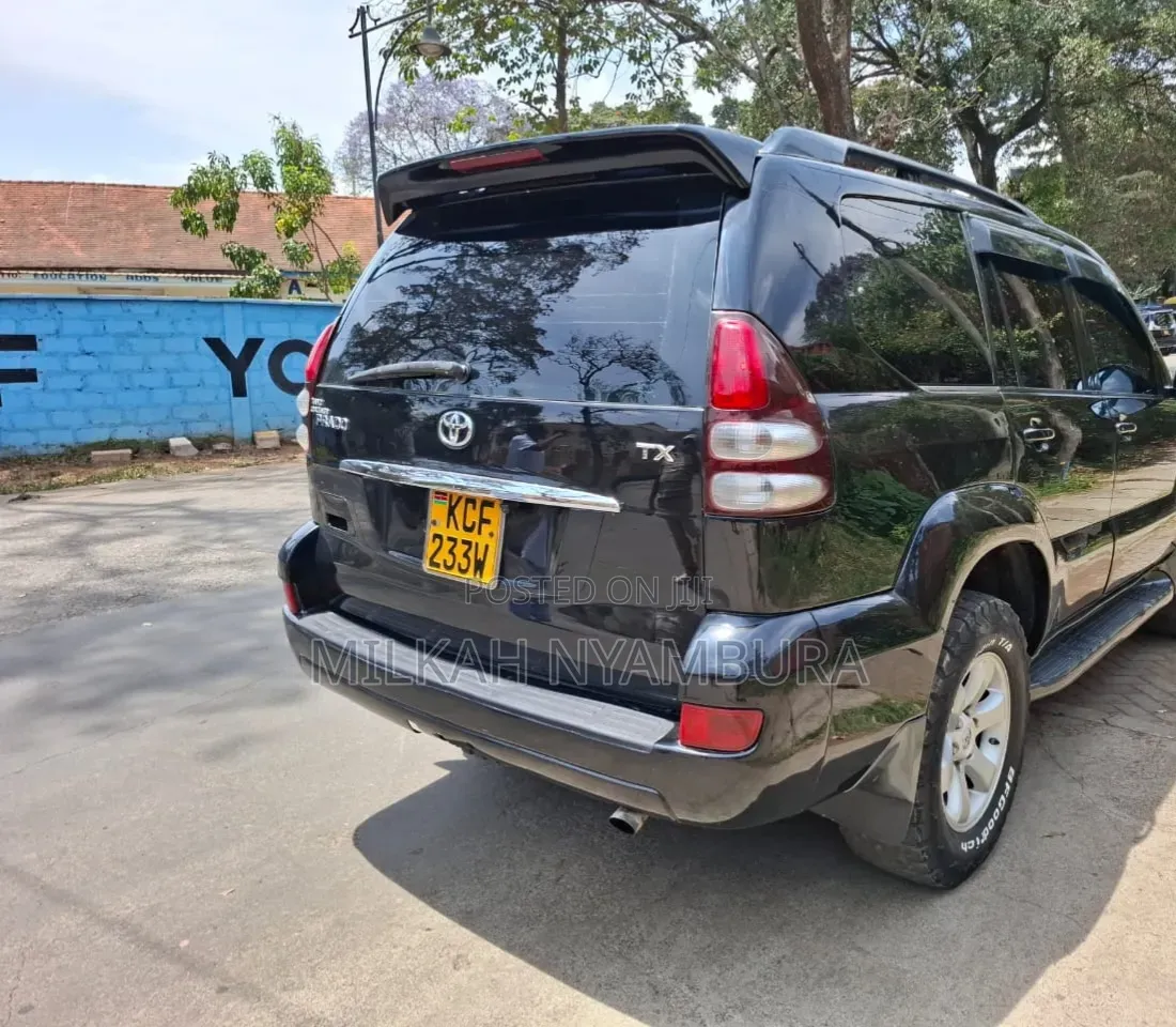 Toyota Land Cruiser Prado 2008 Black