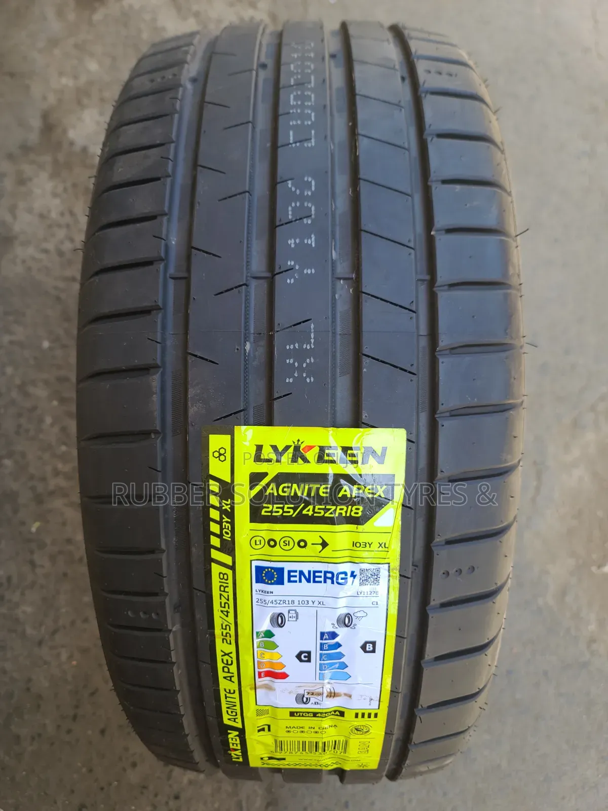 255 /45 R18 Lykeen Tyres 103y Xl Agnite Apex