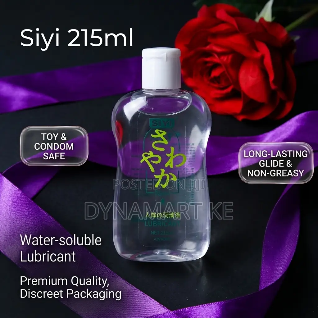 215ml SiYi Water-Based Personal Lubricant Gel Hyaluronic Acid Infused