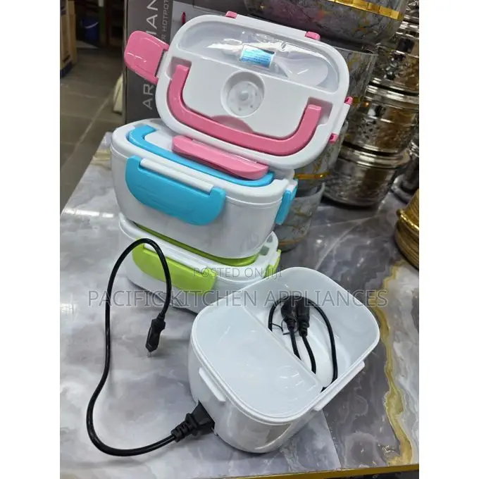 Portable Electric Lunch Box – Leakproof Heated Food Container