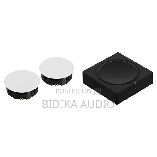 Sonos Amp With Pair of 8′′ in-Ceiling Speak