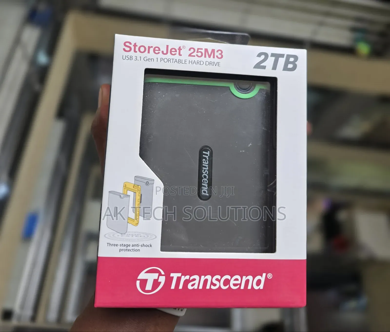 2TB BrandNew Transcend External HDD at Ksh15,999