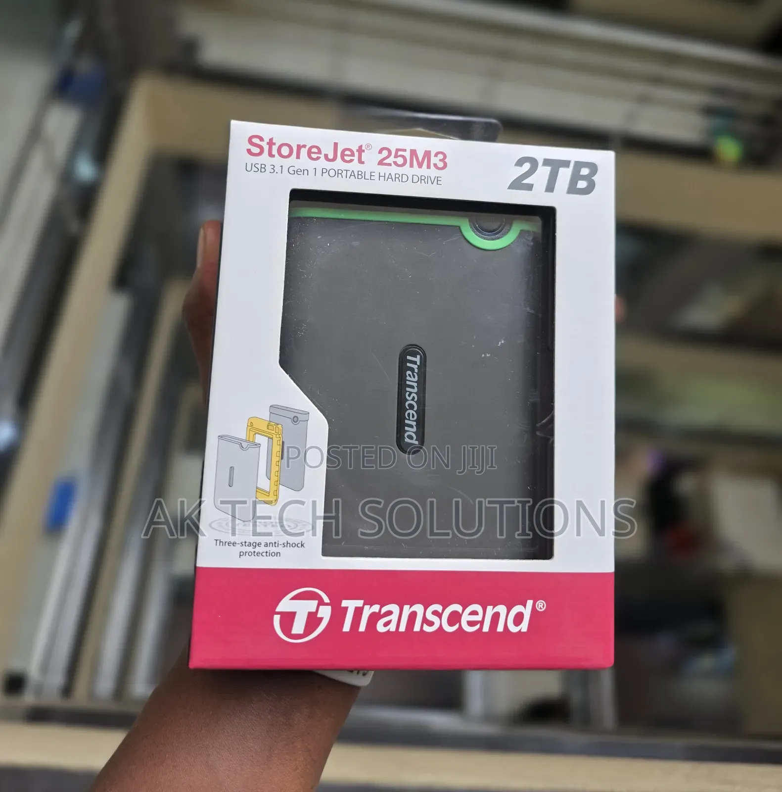2TB BrandNew Transcend External HDD at Ksh15,999