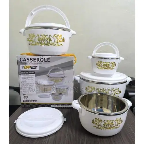Casserole 4pcs of Hotpots Food Warmer Hot Pot, Serving Dishes