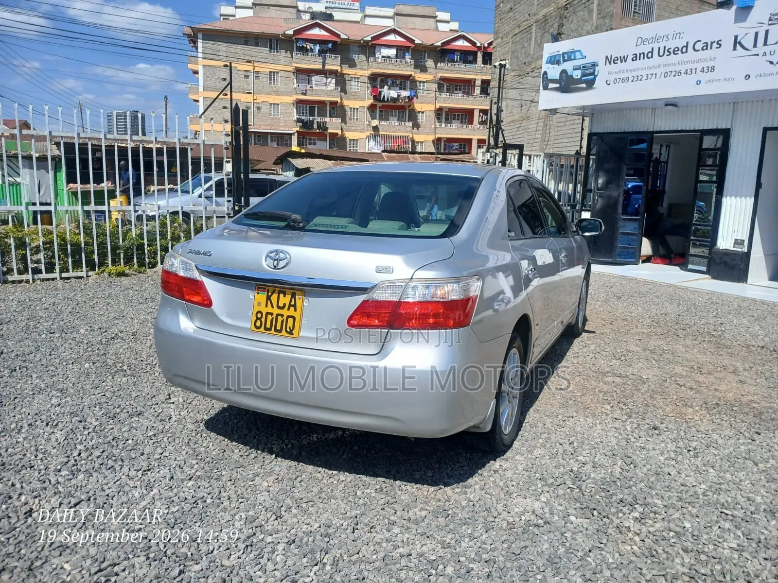 Toyota Premio 2008 Silver