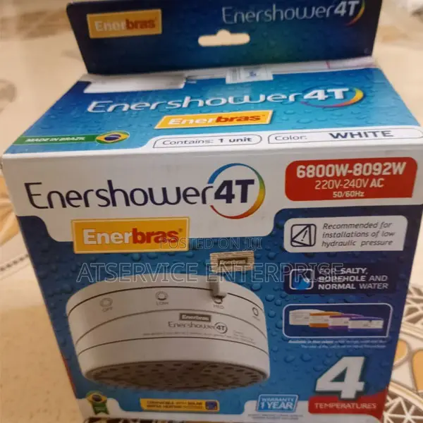 Enerbras Enershower 4T Instant Shower Head