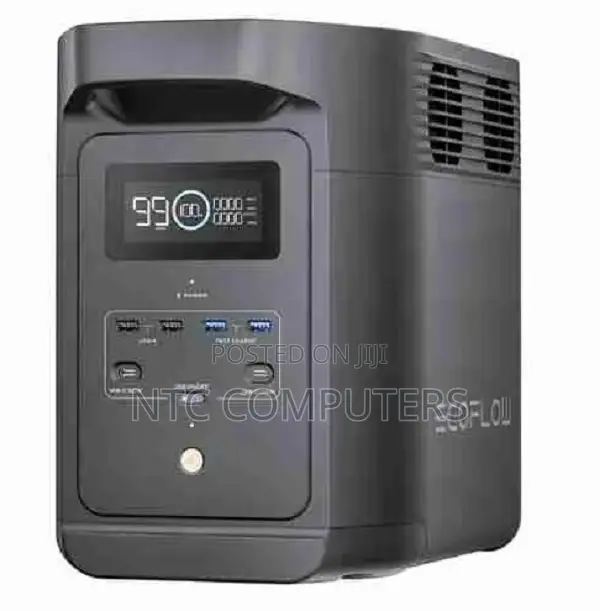 EcoFlow DELTA 2 Black (EFE980-UK Portable Powerstation 500W / 980Wh.