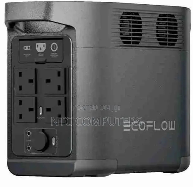 EcoFlow DELTA 2 Black (EFE980-UK Portable Powerstation 500W / 980Wh.