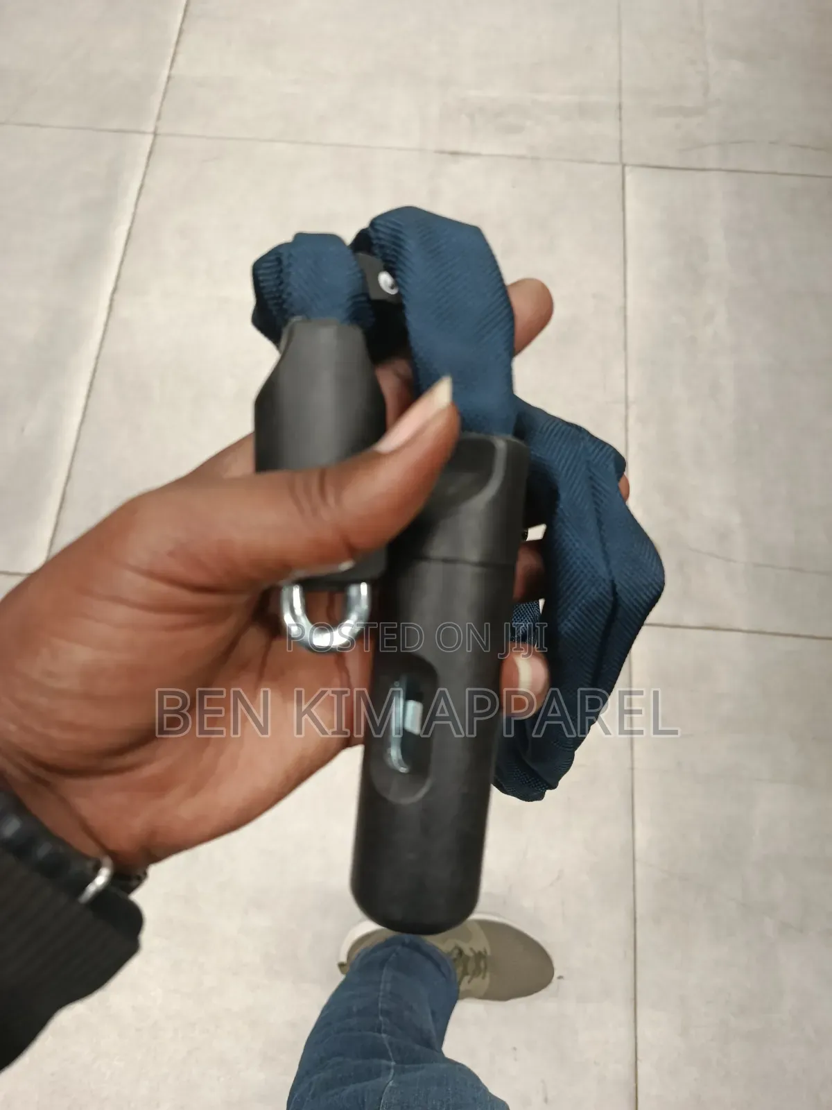 110cms High Protection Bike Lock 3 Keys 1.3 Kgs.