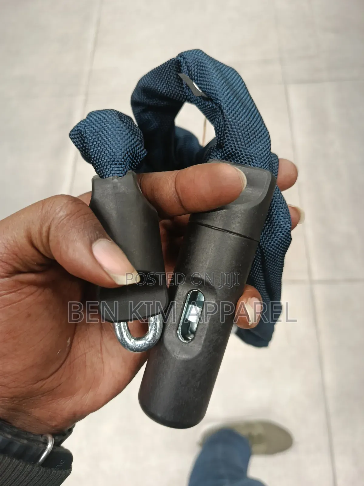 110cms High Protection Bike Lock 3 Keys 1.3 Kgs.