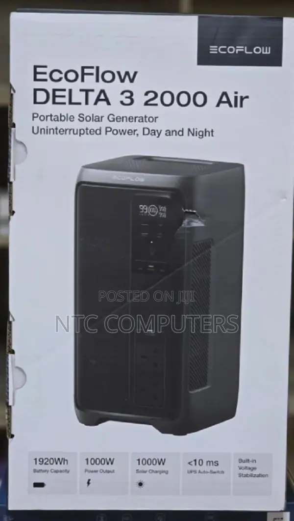 EcoFlow DELTA 3 2000 Air (EFD3A2000-UK) 1000W / 1920Wh