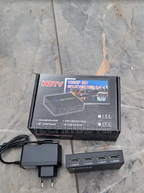 HDTV Hdmi Splitter 1x4 Full Hd 1080p 3d Distribution