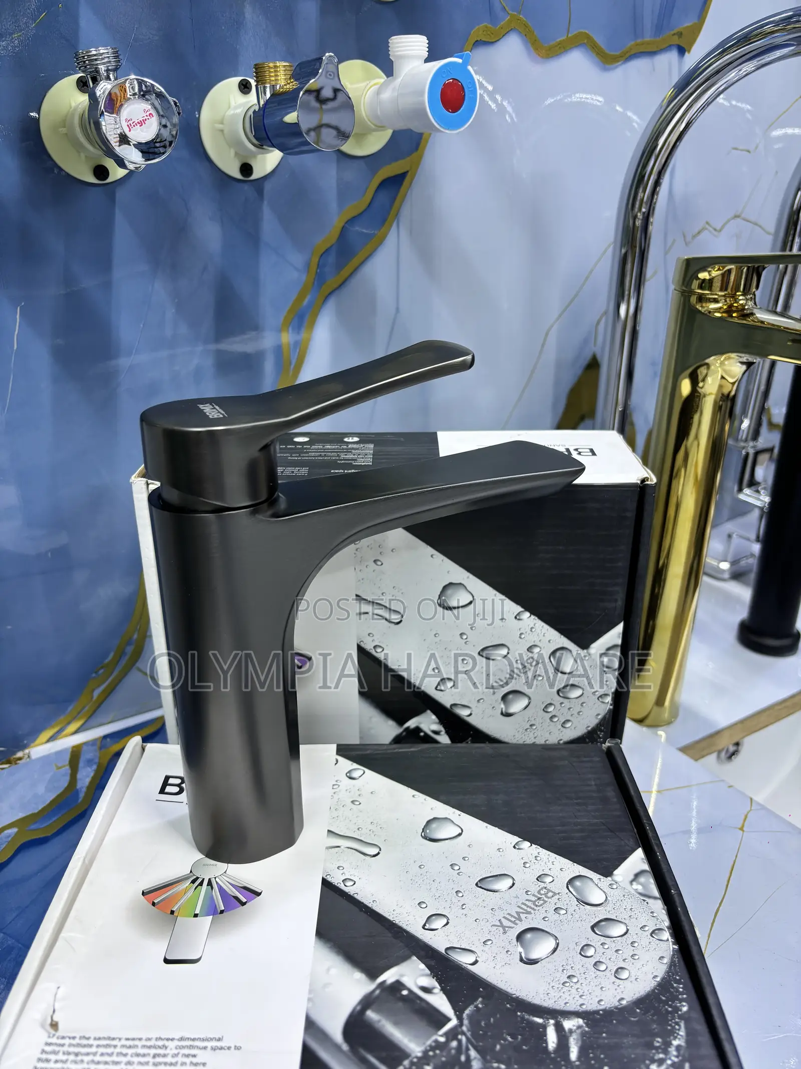 Dark Grey Brimix Basin Mixer