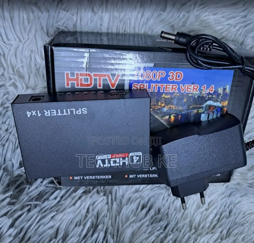 HDMI Splitter 1x4 Full HD 3D 1080P 4 Ports HDMI Converter for TV