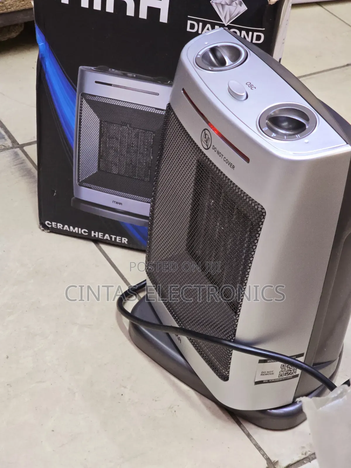 Mika Ceramic Heater/70° Oscillation Heater