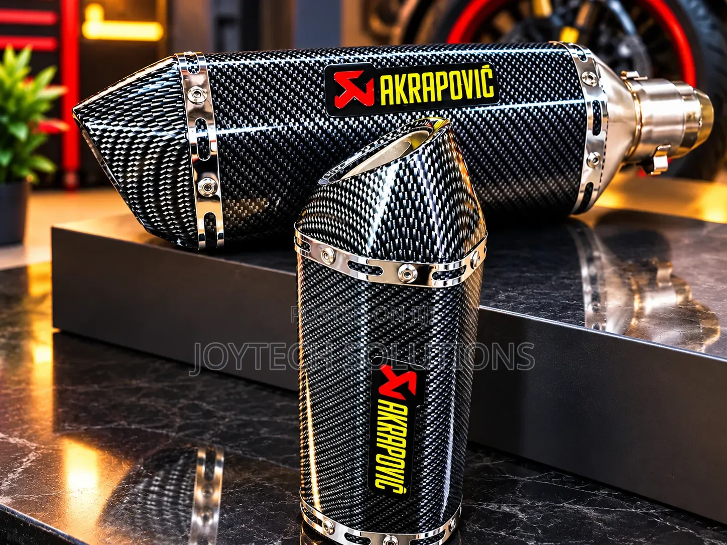 Sport Motorcycle Exhaust Pipe: With Db Killer
