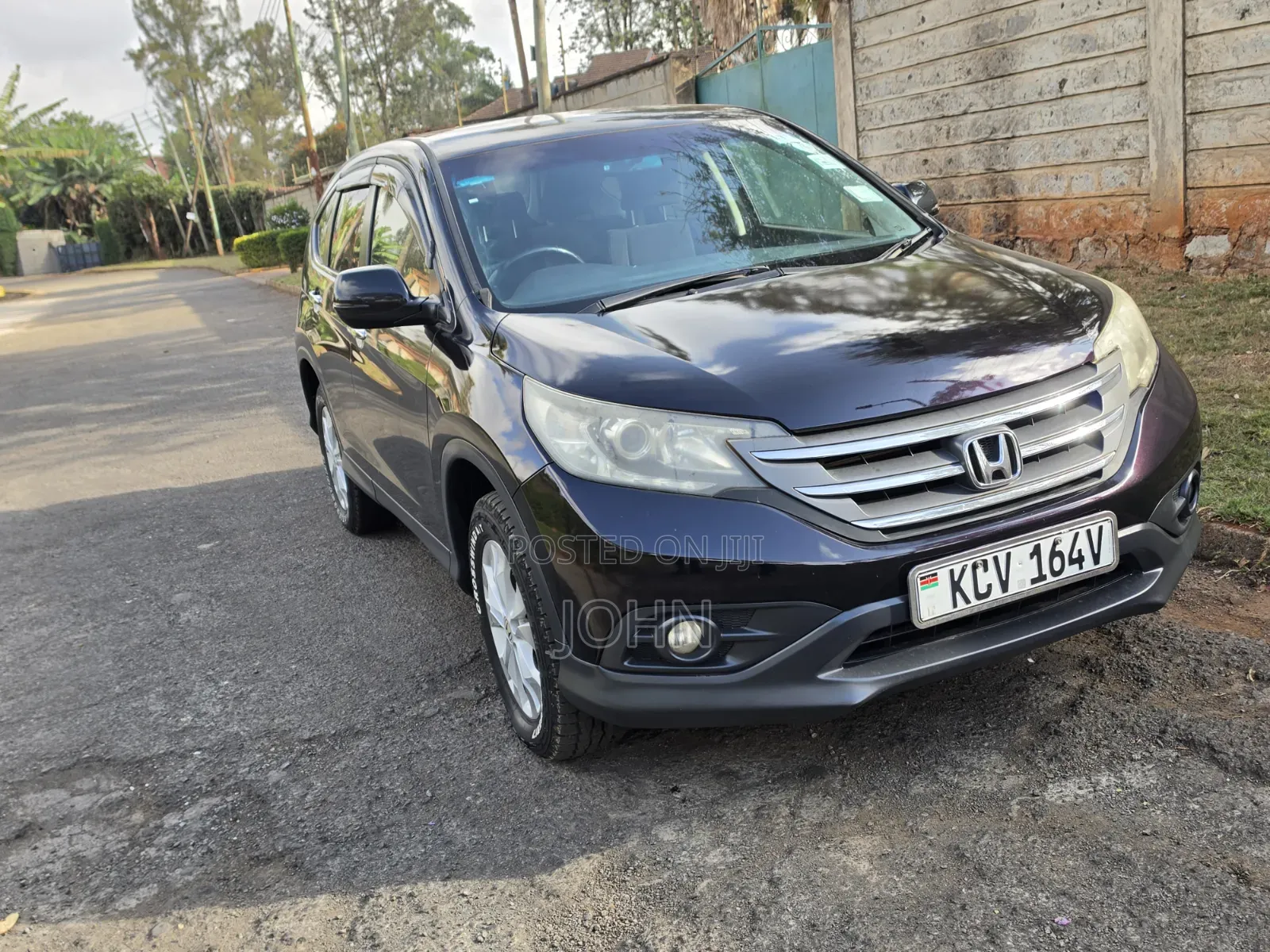 Honda CR-V LX 4dr SUV AWD (2.4L 4cyl 5A) 2012 Matt Black