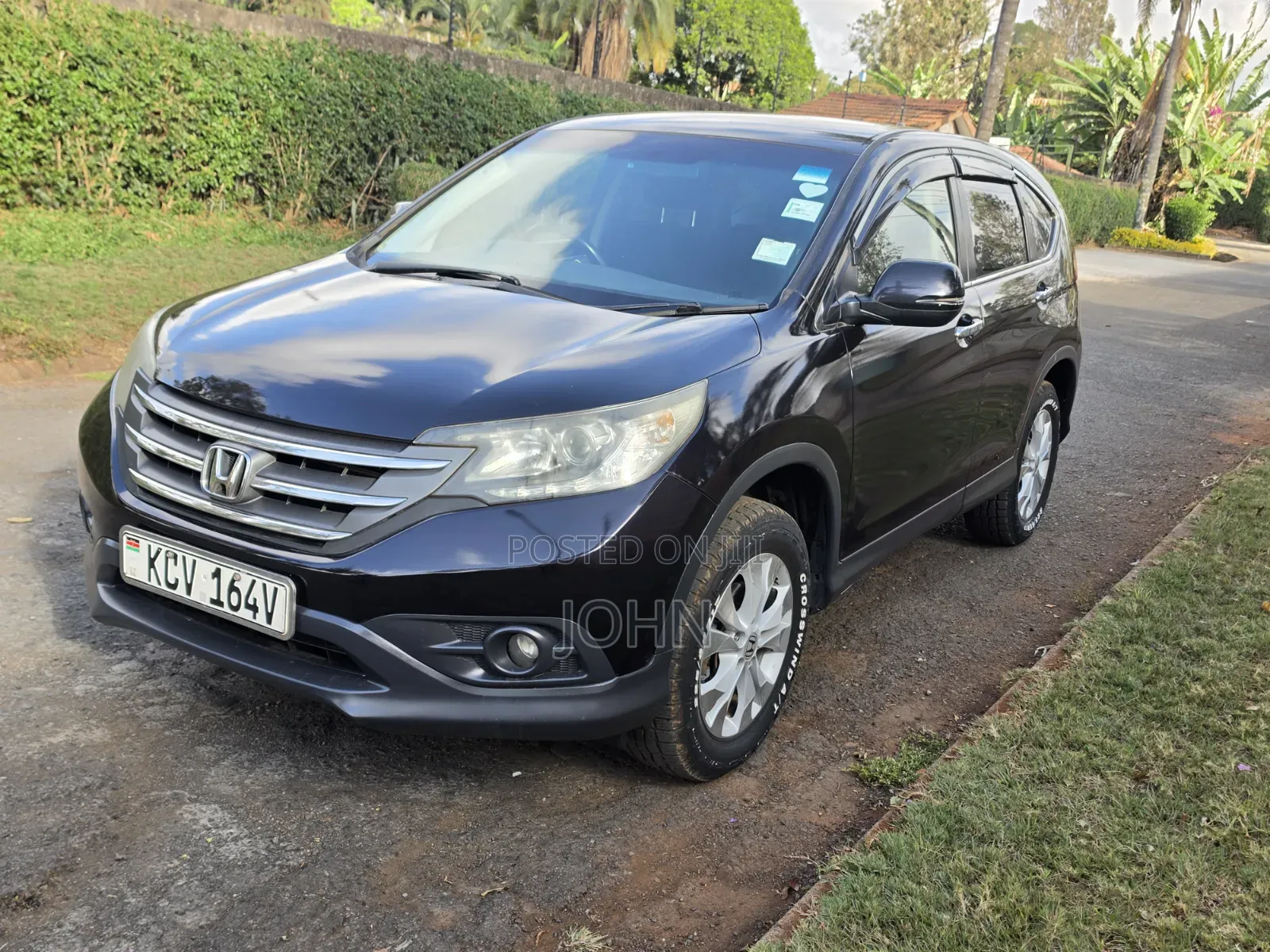 Honda CR-V LX 4dr SUV AWD (2.4L 4cyl 5A) 2012 Matt Black