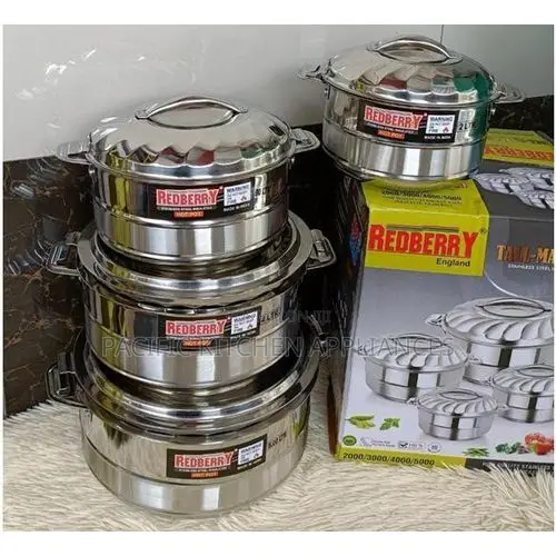 Redberry 4 Piece Tallmax Insulated Serving Dishes, Hotpots.
