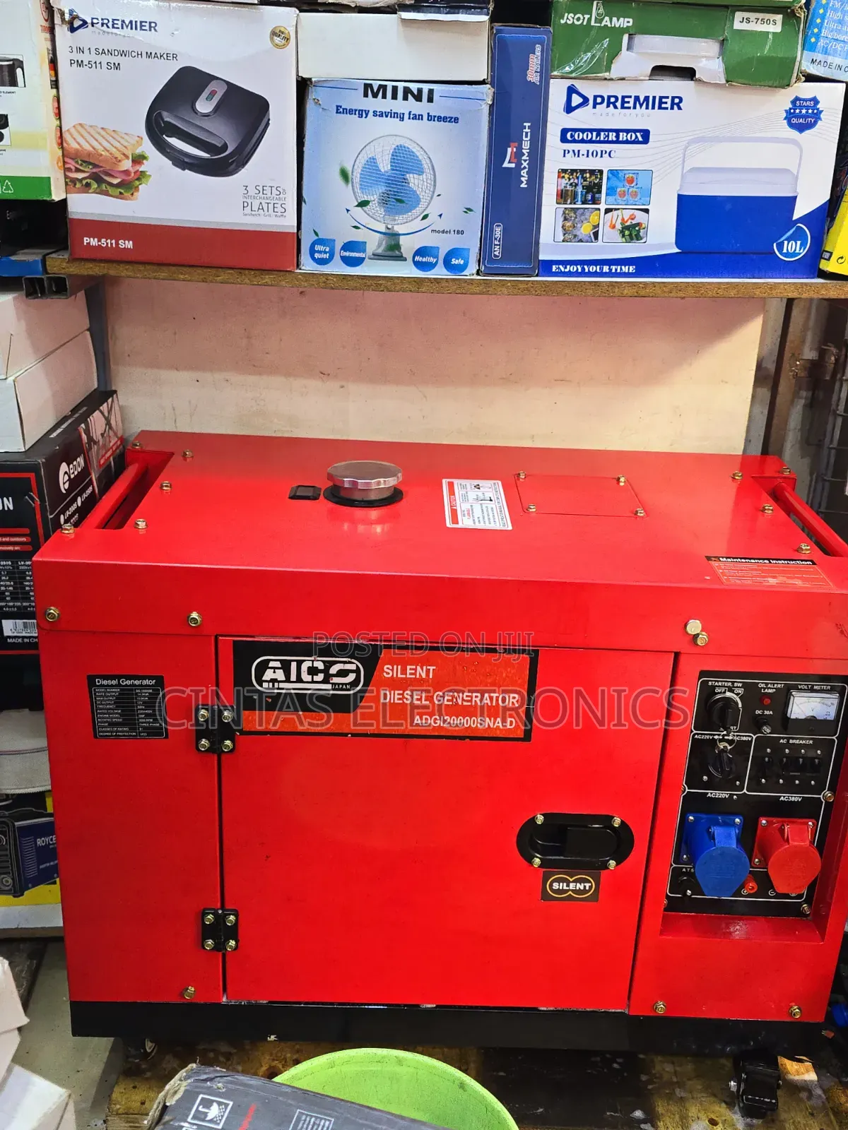 Diesel Silent Generator 12KVA 3PHASE