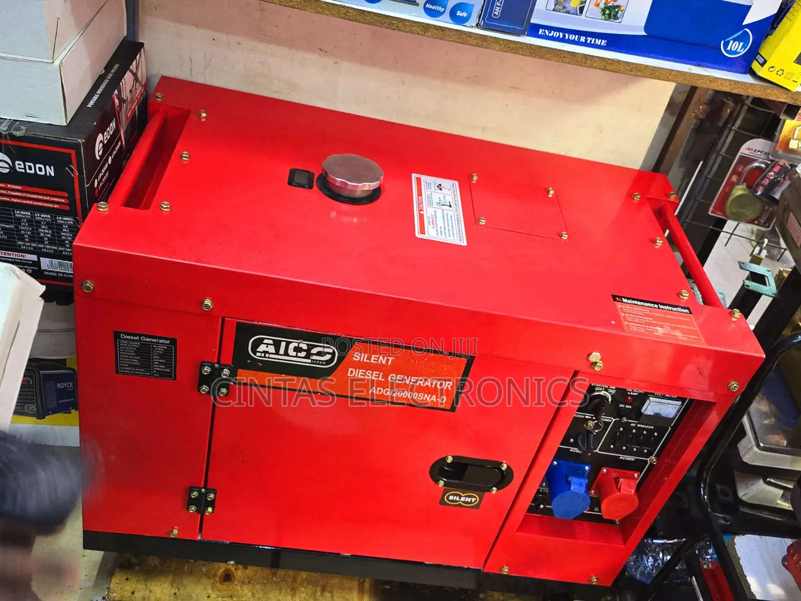 Diesel Silent Generator 12KVA 3PHASE