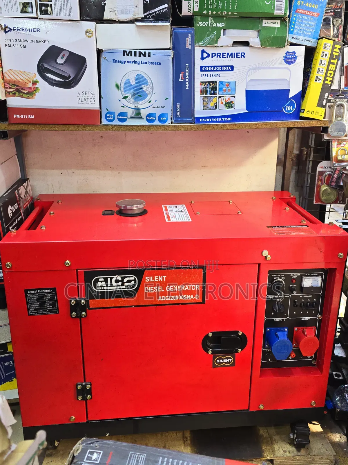 Diesel Silent Generator 12KVA 3PHASE