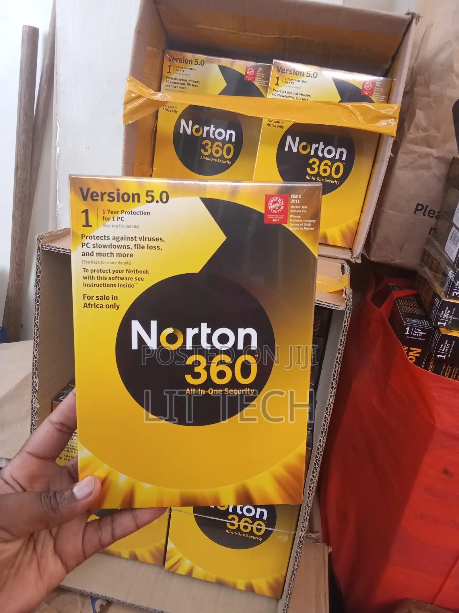 Norton 360 Version 5.0 All-in-One Security for 1 PC