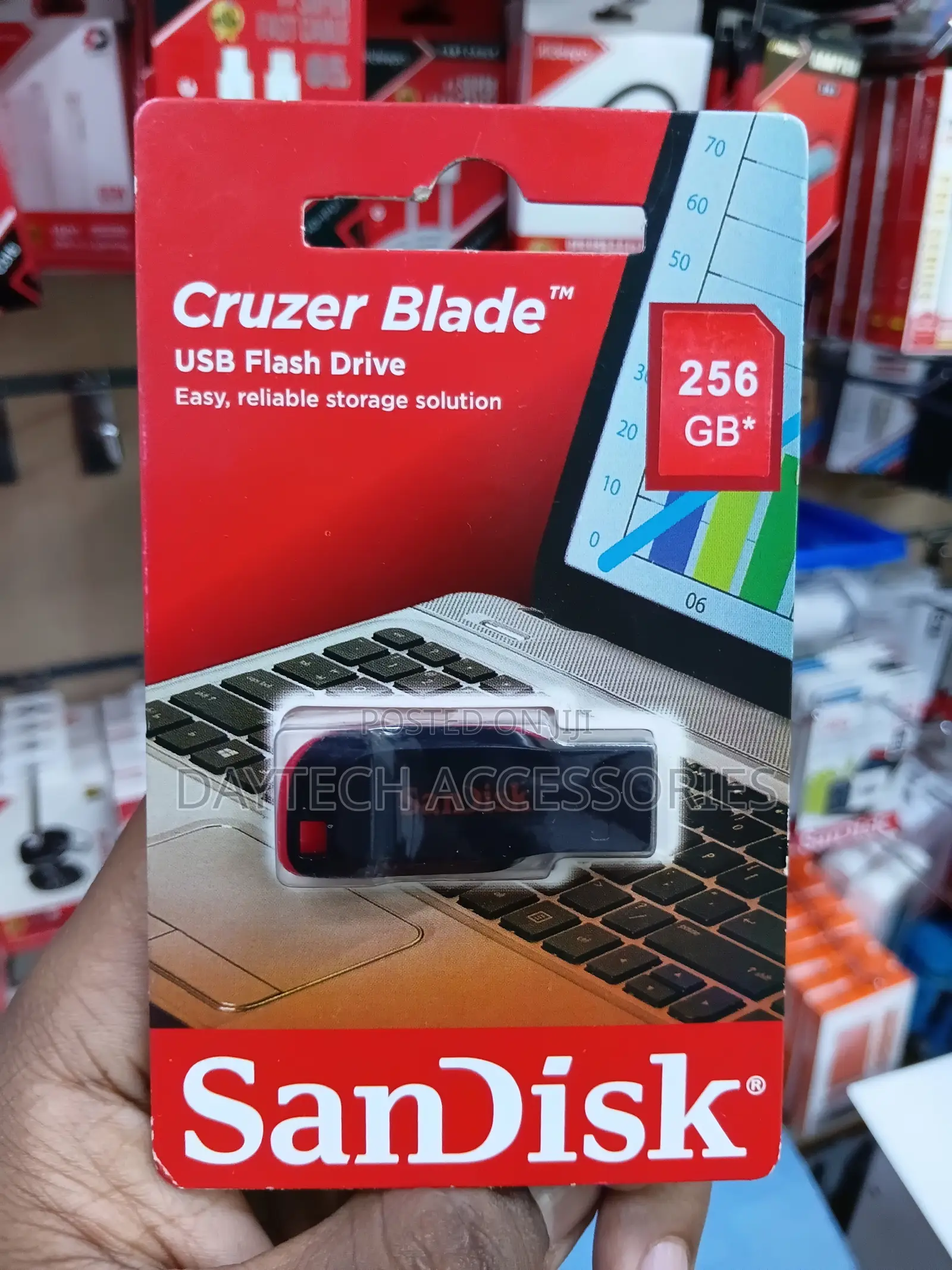 SanDisk Cruzer Blade 256GB USB 2.0 Flash Drive