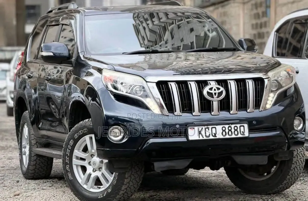Toyota Land Cruiser Prado 2011 Matt Black